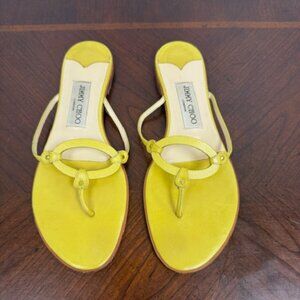 Jimmy Choo Yellow Sandals